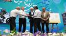 Deputy Manager of Pre-Hospital Emergency Services among the Awardees of the 50th Anniversary of 115 Medical Emergency Services Ceremony in Iran