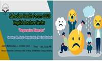 English Lecture Series: “Depressive Disorders” 