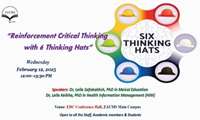 English Lecture Reinforcement Critical Thinking with 6 Thinking Hats