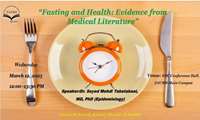 English Lecture Fasting and Health Evidence from Medical Literature 