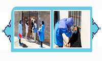 In Pictures: Contact tracing conducted for close contacts of laboratory-confirmed COVID-19 patients by Zahedan Healthcare workers, June 2021