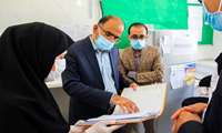 In Pictures: Zahedan University of Medical Sciences continues taking preventive measures against coronavirus at Mirjaveh-Pakistan Border crossing while borders reopening