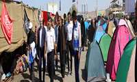  Zahedan University of Medical Sciences Community Health Volunteers (CHVs) serving Arbaeen pilgrims from Pakistan